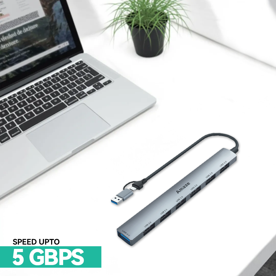 Amaze 7 Ports USB 3.0 Hub | A317