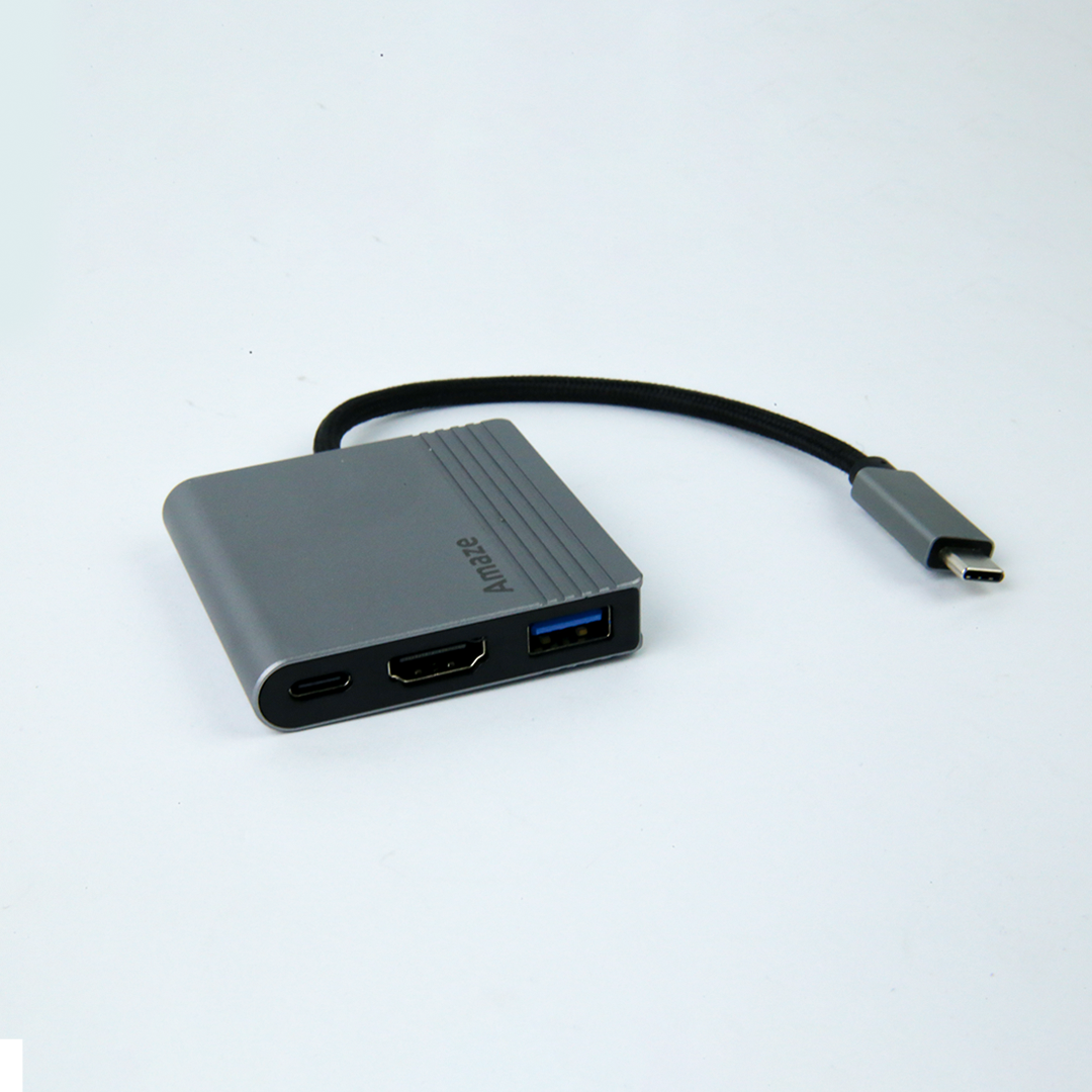 Amaze Aluminum Alloy 3-in1 Multiport Hub | A320