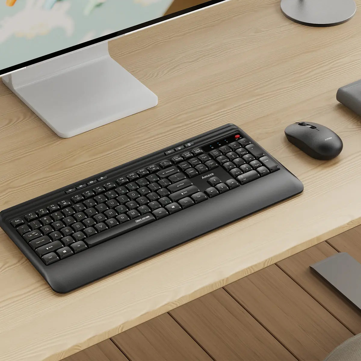 Probus Palm Comfort Silent Wireless Keyboard & Mouse Combo | A744