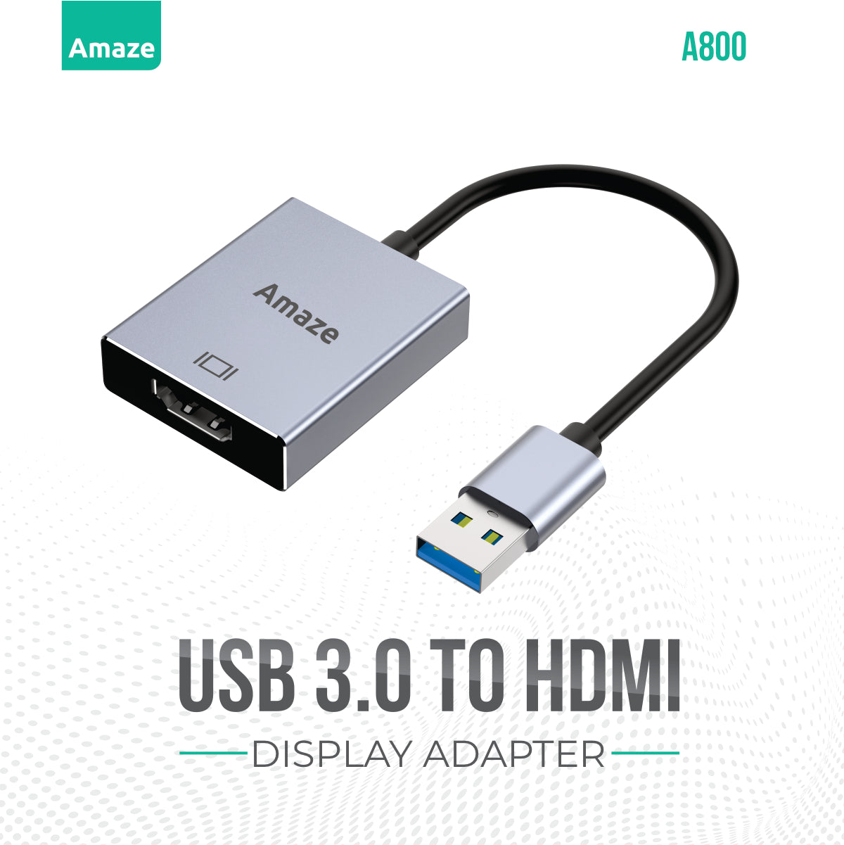 Amaze USB TO HDMI DISPLAY ADAPTER A800 - Main Image