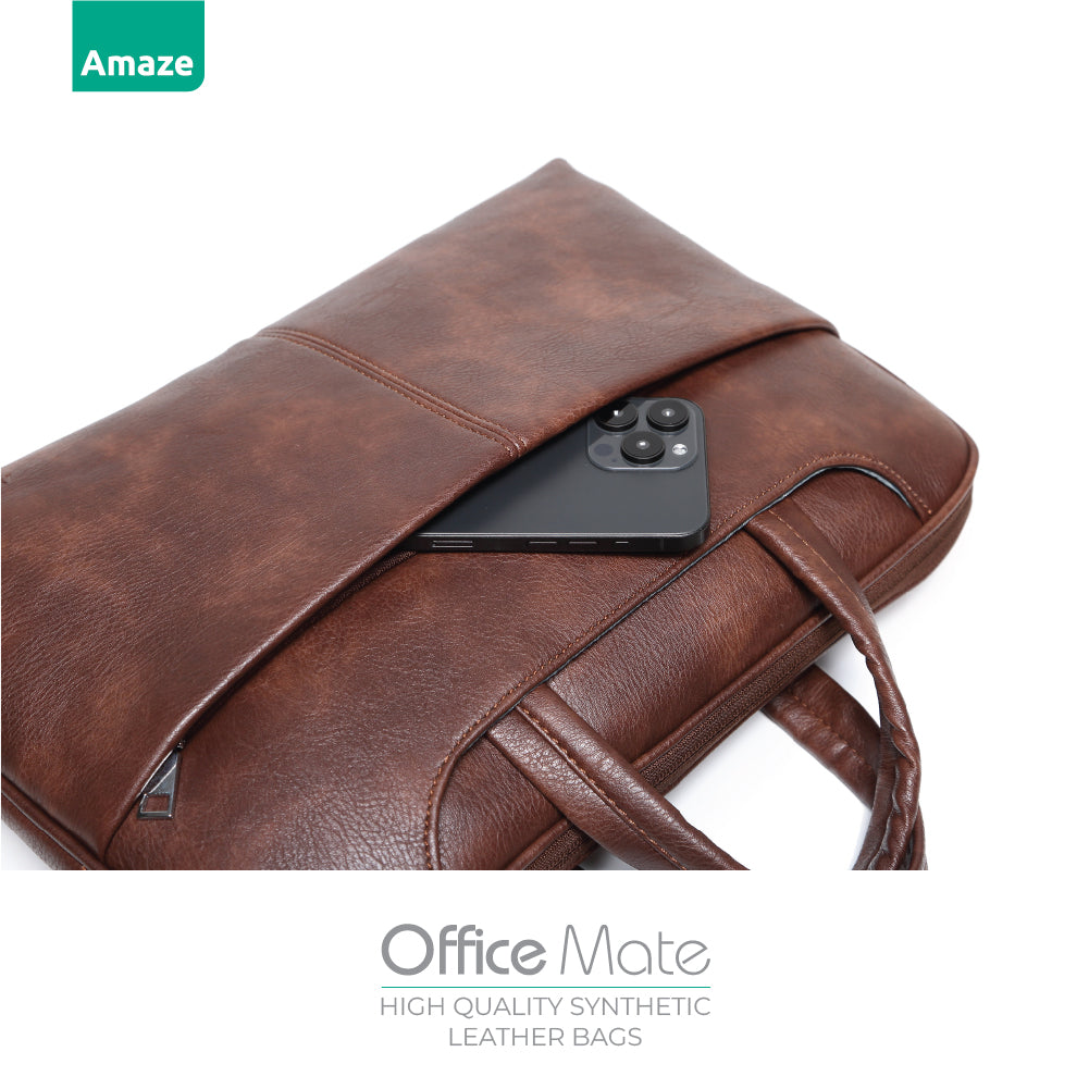 AMAZE OFFICE MATE SYNTHETIC LEATHER BAG  | A920