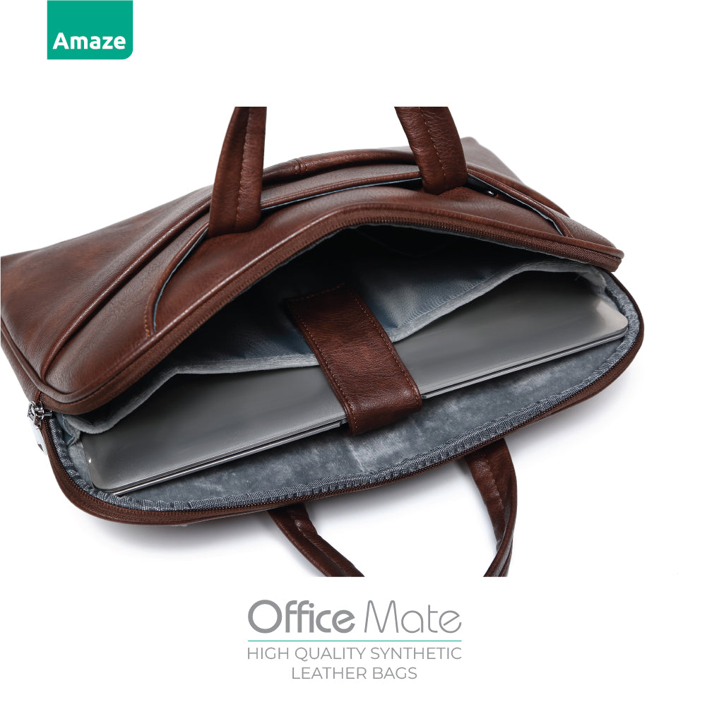 AMAZE OFFICE MATE SYNTHETIC LEATHER BAG | A920