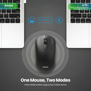 Clicket Dual Mode Wireless Rechargeable Mouse | A712