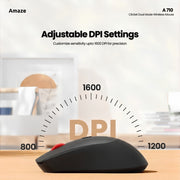 Clicket Dual Mode Wireless Mouse| A710