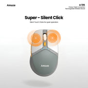 Probus Triple Connection Rechargeable Wireless Mouse   | A725