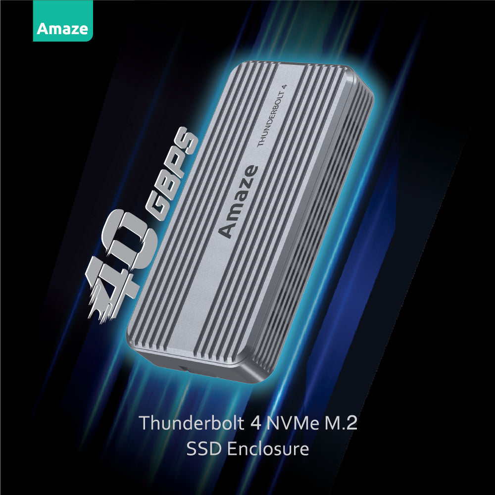 Amaze Thunderbolt 4 M.2 NVME SSD ENCLOSURE | A227