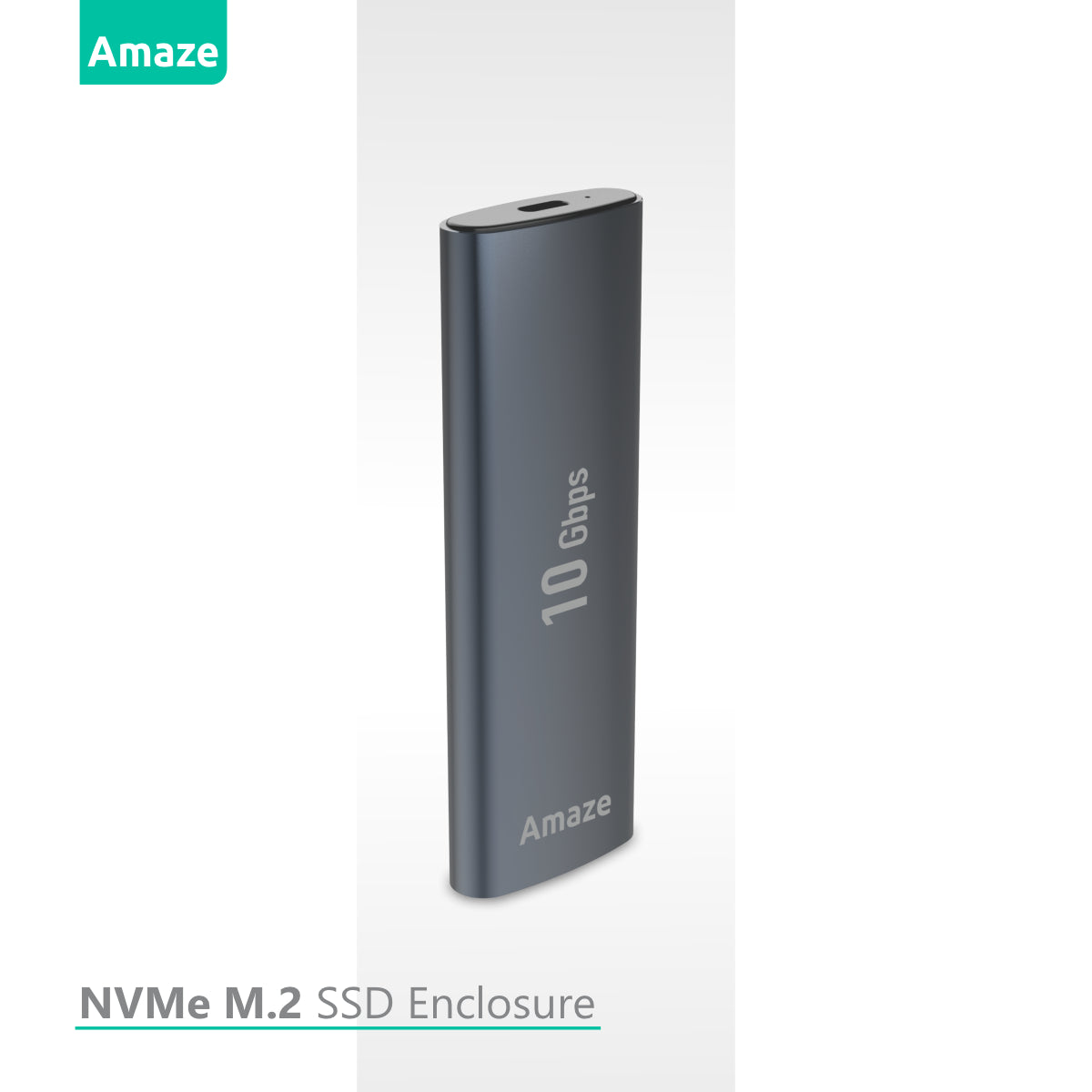 AMAZE ALUMINUM ALLOY NVME M.2 SSD ENCLOSURE 10GBPS | A220