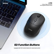 Probus Triple Connection Rechargeable Wireless Mouse   | A720