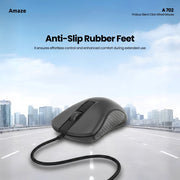 Probus Silent Click Wired Mouse| A702