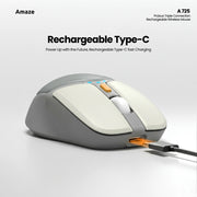 Probus Triple Connection Rechargeable Wireless Mouse   | A725
