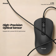 Probus Silent Click Wired Mouse| A702