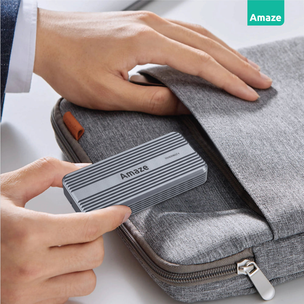 Amaze Thunderbolt 4 M.2 NVME SSD ENCLOSURE | A227