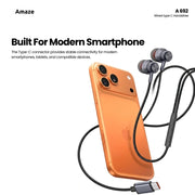 Wired type C Handsfree | A692