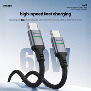 Ultra Pro Type C to Type C 60W Fast Charging Cable 2M – A45