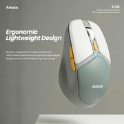 Probus Triple Connection Rechargeable Wireless Mouse   | A725