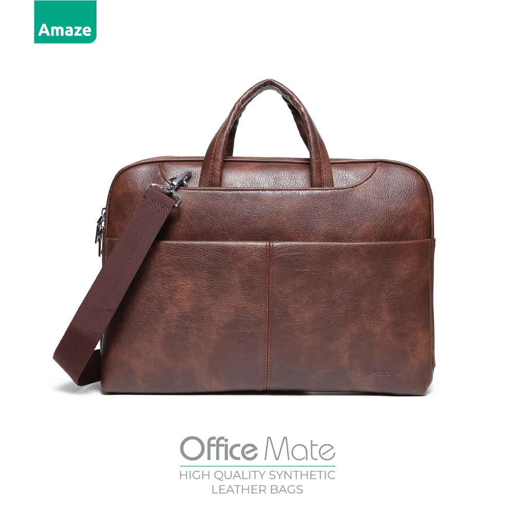 AMAZE OFFICE MATE SYNTHETIC LEATHER BAG | A920