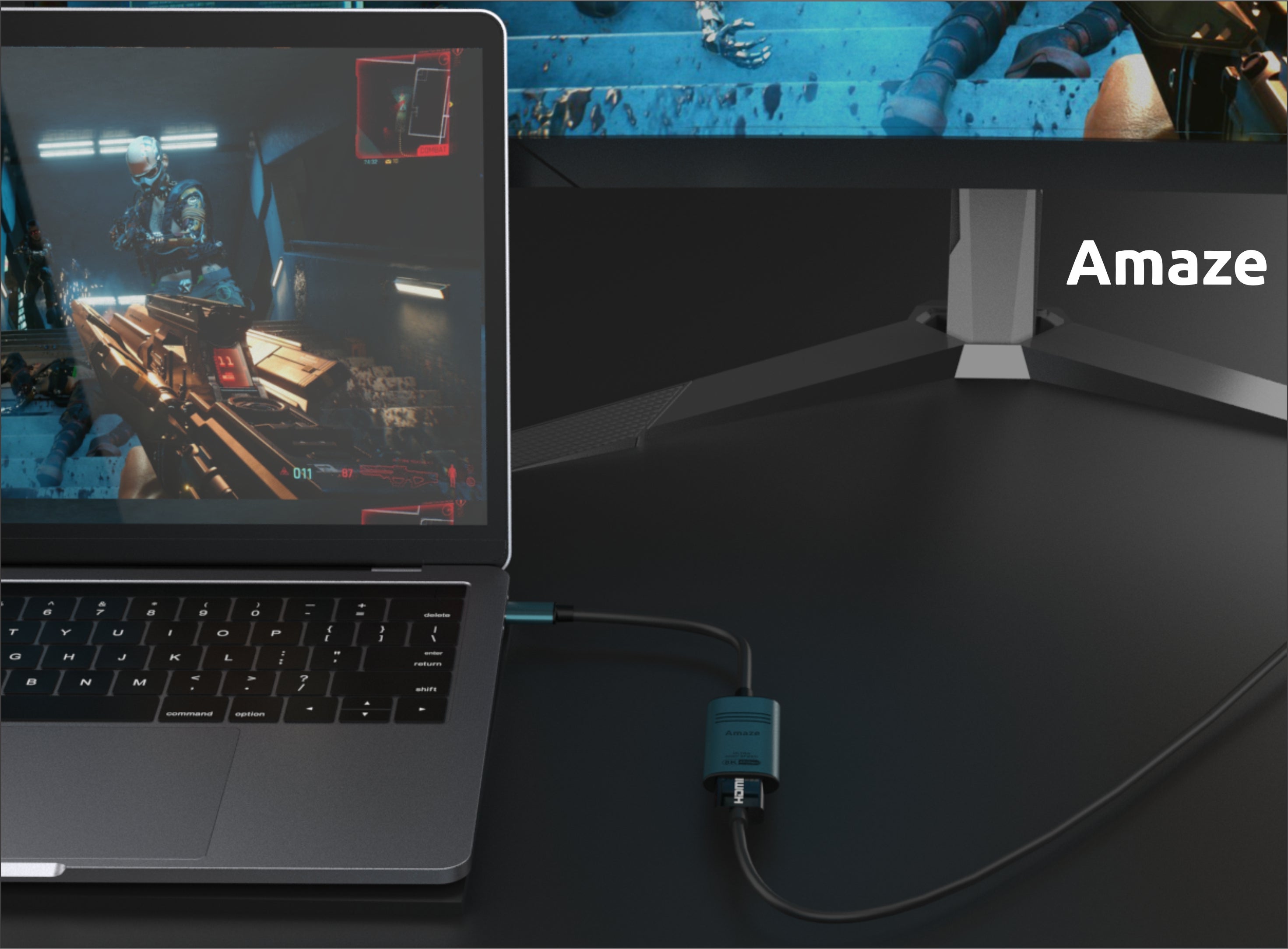 AMAZE TYPE C TO HDMI 8K ADAPTER | A130