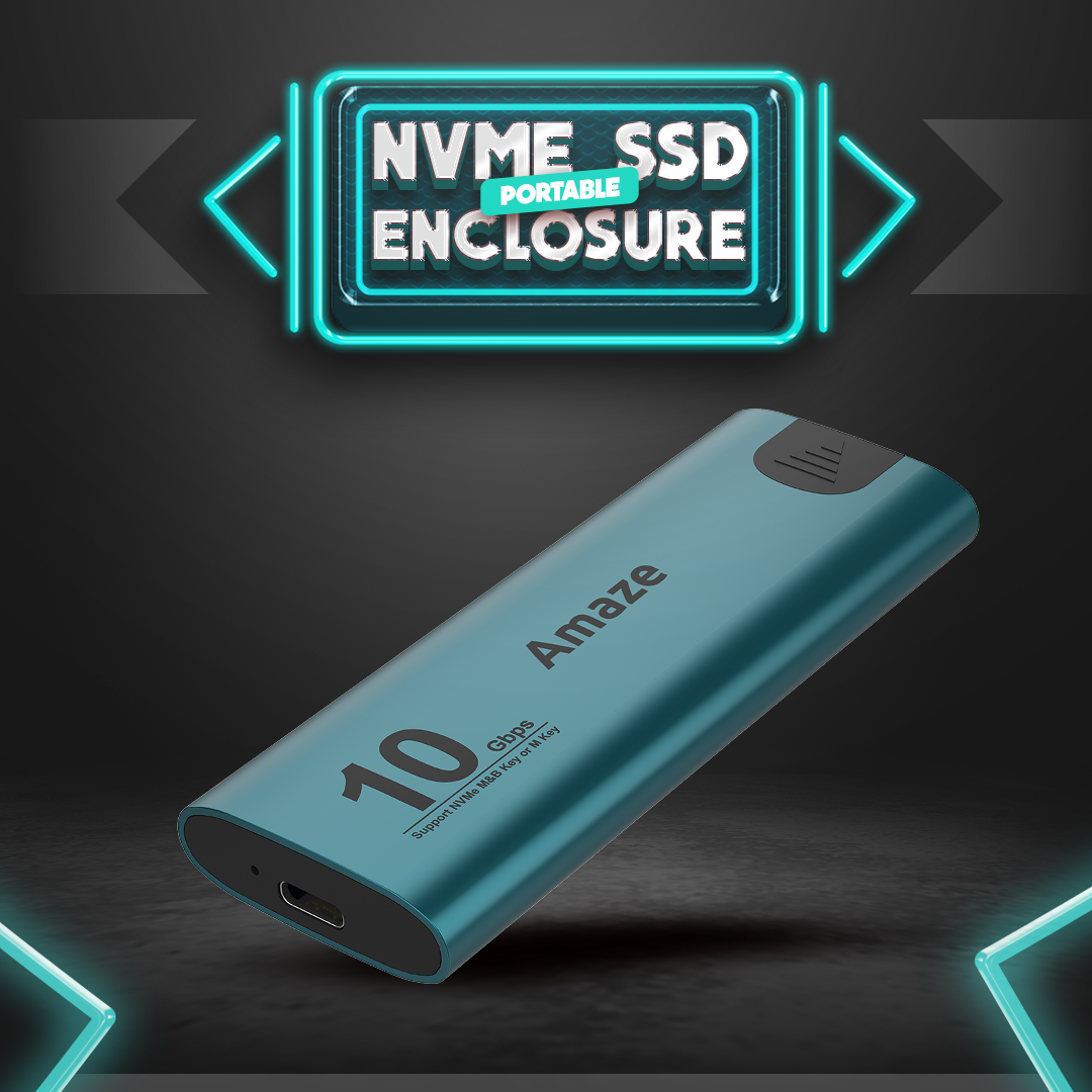 AMAZE PORTABLE M.2 NVME SSD ENCLOSURE 10G | A220