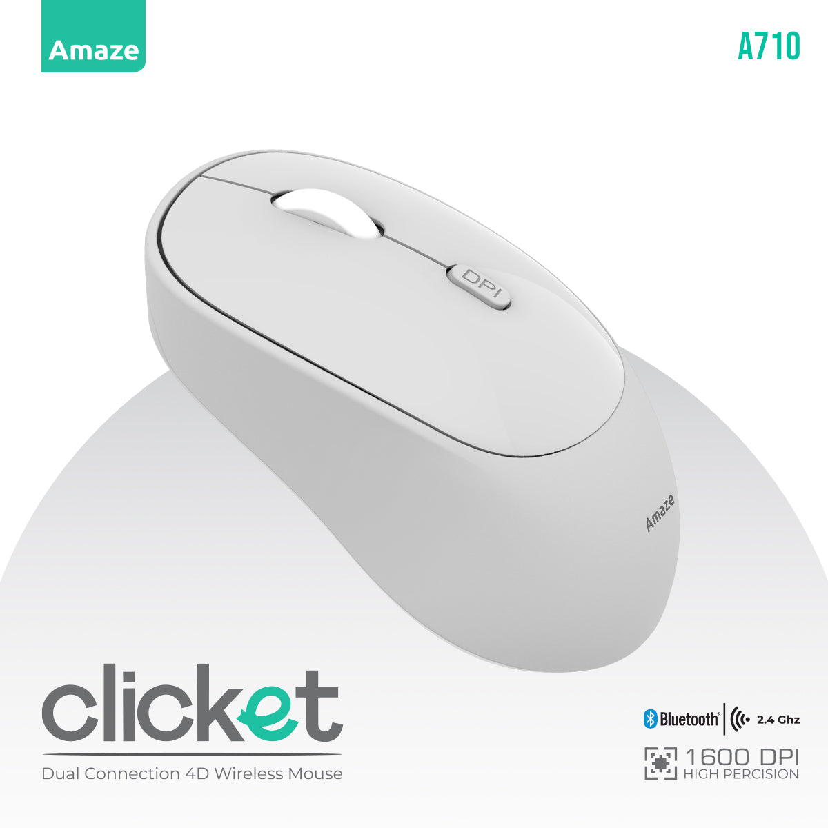 Clicket Dual Wireless Mouse | A710