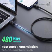 Swift Series USB to Micro Cable 2.4A 1m | A22