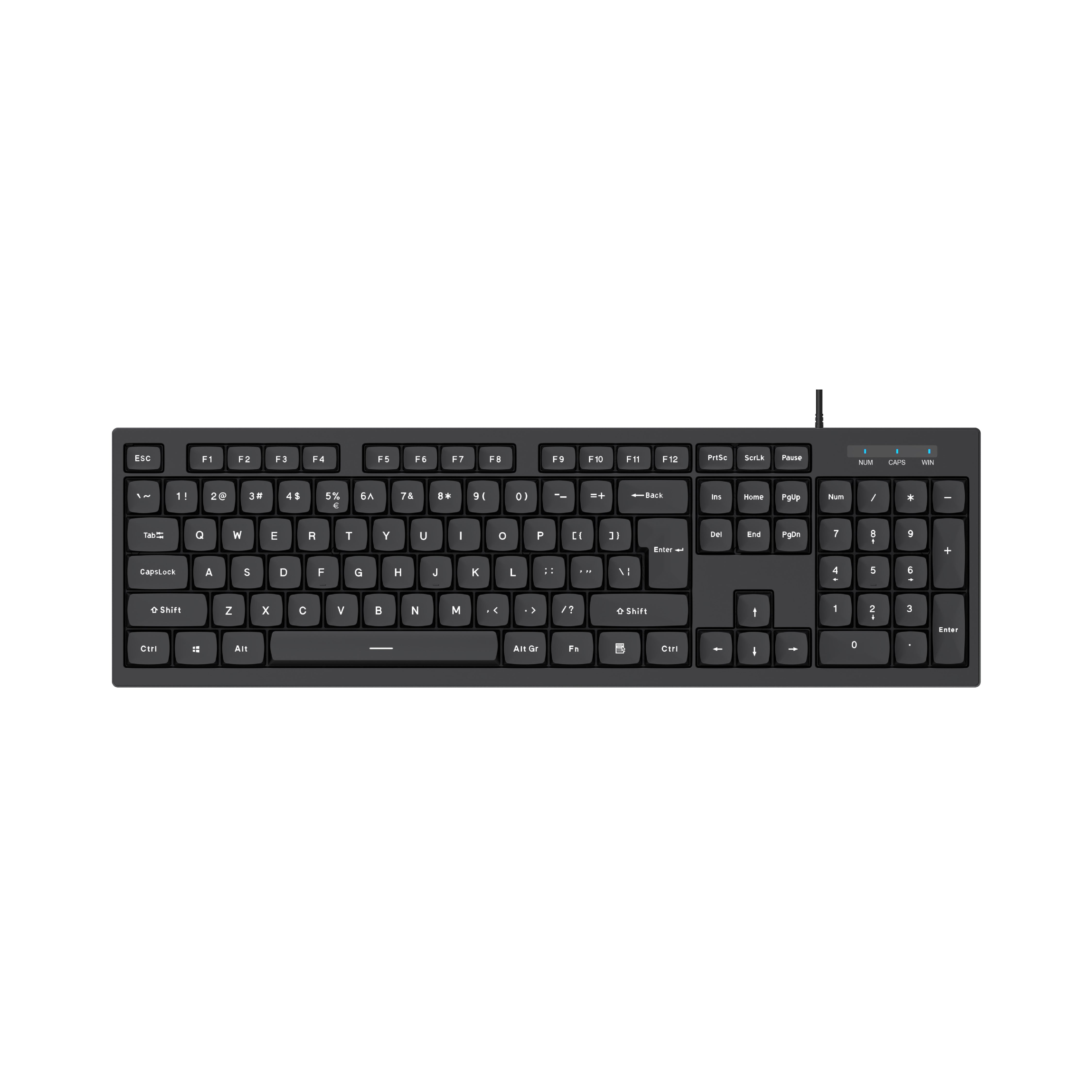 Probus Super Smooth Ergonomic Wired Keyboard | A732