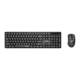 Probus Super Silent Wireless Keyboard and Mouse Combo A742 - Ultimate Quiet Typing Experience