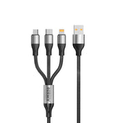 3-in-1 USB to Micro/C/iPhone 3.5A 1.2m  | A30