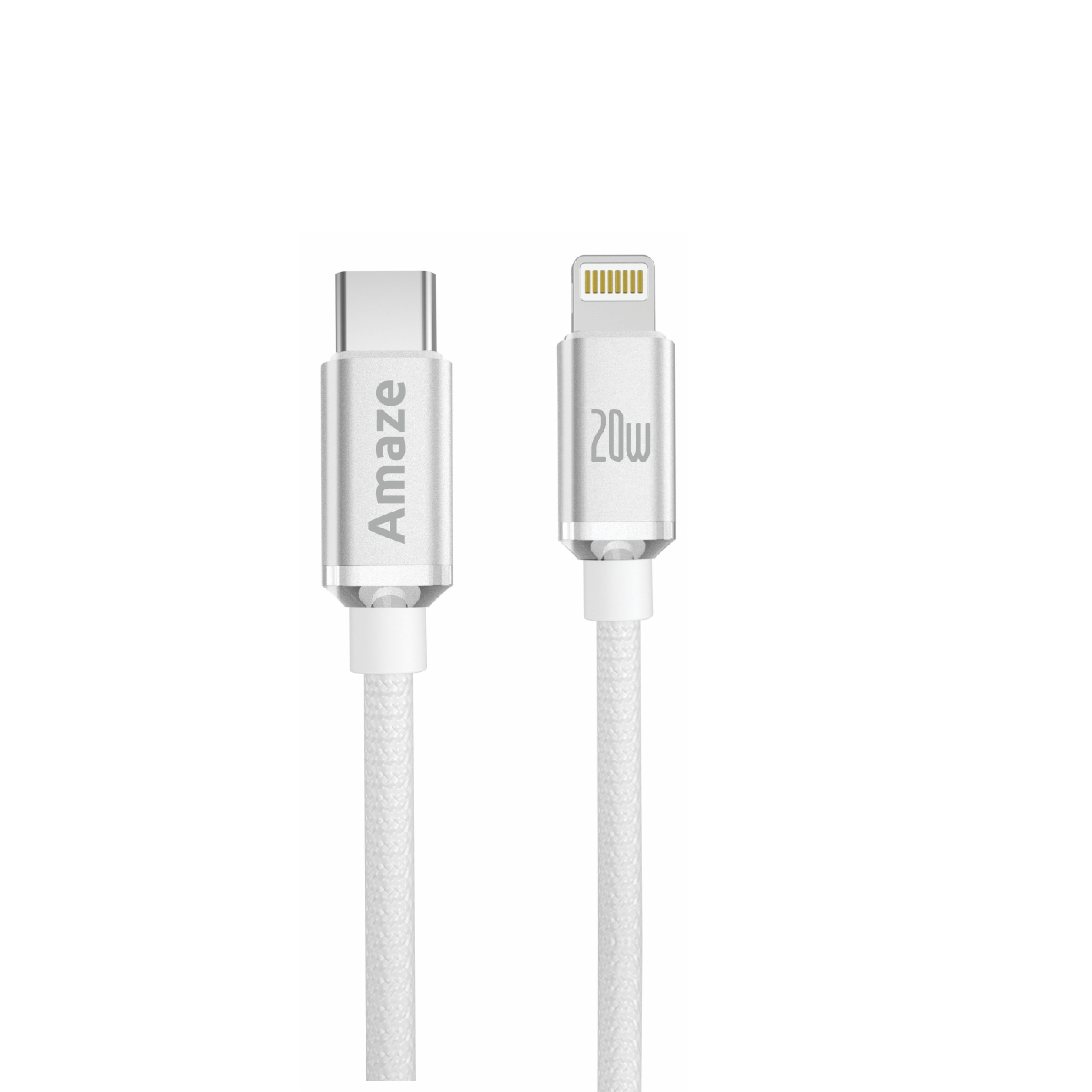 Amaze Ultra Charge Type C to Lightning Cable 20W 1m  | A44