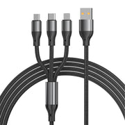3-in-1 USB to Micro/C/iPhone 3.5A 1.2m  | A30