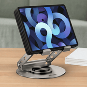 METALLIC 360° ROTATIONAL TABLET STAND | A550