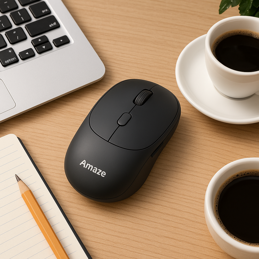 Probus Triple Connection Rechargeable Wireless Mouse   | A720