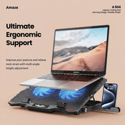 Dual Fan Laptop Cooling Pad | A-504