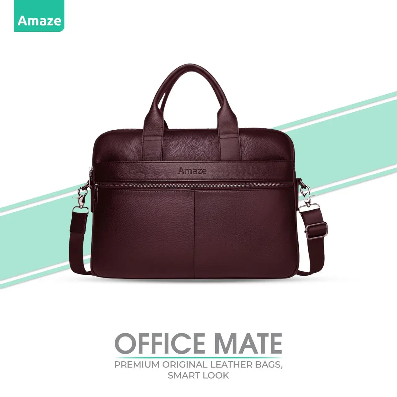 Amaze Executive Original Leather Bag | A925 - Amaze
