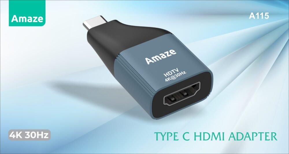 Buy Amaze Type C to HDMI 4k Adapter A115 best price in Pakistan